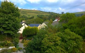 View from second double bedroom