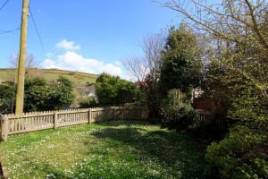 Enclosed front garden