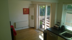 Kitchen to rear garden 