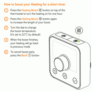 How to boost the heating